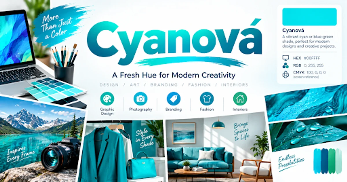 Cyanová