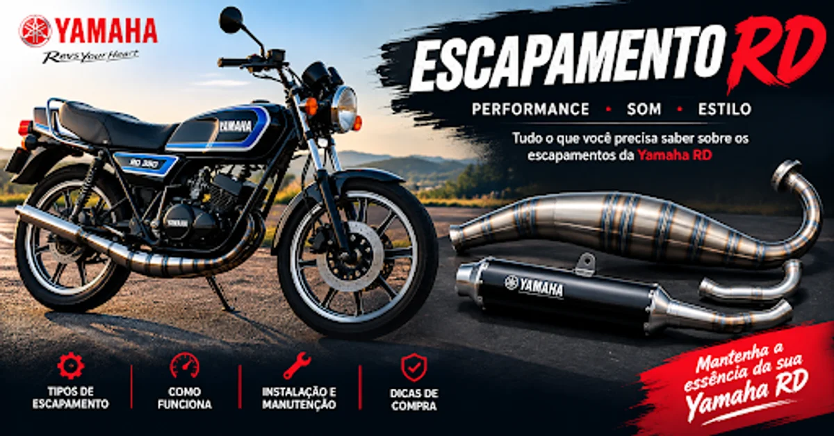 Escapamento RD